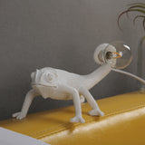 Nordic seletti lizard Night light modern Cute LED Resin Animal chameleon table lamp bedroom living room home deco Light Fixtures