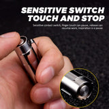 3.7V Mini Electric Drill Grinder Rotary Power Tool Jewelry Engrave Accessories Set 304 Stainless Steel Power Wood Router Sliver