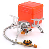 Outdoor windproof stove, portable camping stove, picnic stove, outdoor equipment, split gas stove, high mountain fire