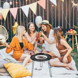 Portable Camping Round Table Outdoor Table Equipment Folding Desk Self-driving Foldable High-strength Picnic Dinner Table
