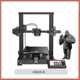 DIY 3D Printer Kit Silent Mainboard Resume Power Failure Printing Carborundum Glass Bed Large Size 3d Printer