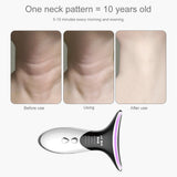 LED Facial Neck Massager Photon Therapy Face Neck Wrinkle Removal Vibration Face Skin Lifting Tightening Massager Skin care tool