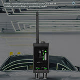 Radio Anti Detector Plastic FBI GSM RF Wireless Signal Auto GPS Tracker Camera Finder Bug+Magnetic Antenna Bug Detection EU Plug
