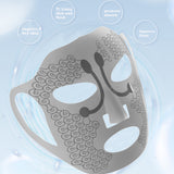 Electronic Facial Mask Graphene Therapy Anti Wrinkle Magnet Face Massager EMS Skin Tighten Lifting Skincare Mask Machine