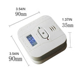 Profession Home Safety Carbon Monoxide+smoke+temperature Poisoning Smoke Gas Sensor Warning Alarm Detector LCD Displayer
