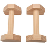 Fitness Push-Ups Gymnasium Exercise Training Chest H-Shaped Wooden Calisthenics Handstand Parallel Rod Double Rod