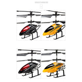 Alloy 3.5 Channels RC Helicopter Fall Resistant Electronic Charging Plane Model Toys for Kids