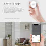 Tuya Smart Life Zigbee One-Key Alarm SOS Emergency Call Button Wireless Emergency Button Smart Life App Remote Control