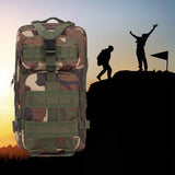 35L Big Capacity Practical Backpack Camping Bag Outdoor Climbing Bag Mountaineering Backpack Durable Hiking Trekking  Backpack