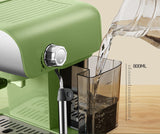 220V 1.5L 850W 58mm Filter 20bar Pump Bean To Cup Espresso Coffee Machine Coffee Maker With Grinder For Home And Office