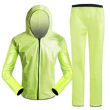 MTB Bike Cycling Jacket Sets Men Women Waterproof Windproof Raincoat Reflective Jersey Pants Suit Bicycle Clothing Ropa Ciclismo