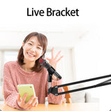 Microphone Stand Microphone Boom Arm Kit Scissor Arm Adjustable Mic Desk Mount Stand For Live Streaming Recording Game