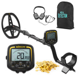 TX850 3.7-inch LCD Metal Detector Outdoor Underground Metal Finder Treasure Hunter Gold Prospector Gold Nugget Seeking Device