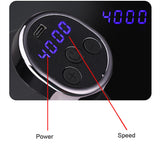 New LCD Display Massage Gun Rechargeable Deep Tissue foot massage Percussion Muscle hand Massager Electric Body Massager