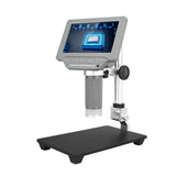 5-inch LCD Video Microscope with 32GB TF Card 1000X Microscope Telescope 1080P with  IR Remote Adjustable Metal Stand&amp;LED Light