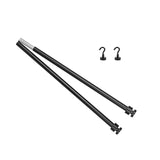 Outdoor Camping Cups Bowls Hanger Rod Aluminum Alloy Storage Hangers Rod Multifunctional Foldable Table Side Magnetic Rod