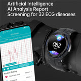 V6 Smart Watch Men ECG Blood Pressure Oxygen Heart Rate HRV Health Monitor V6+ Women Outdoor Sports Smartwatch Fitness Tracke