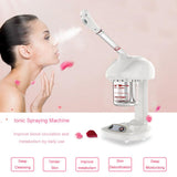 Advanced Spraying Facial Steamer Ozone Face Sprayer Ion Vaporizer Steamer for Moisturizing Machine Mist  face Spa Device