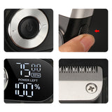 Electric Shaver 3D Triple Floating Double Blade Face Shaving Beard Washable USB Rechargeable Portable Beard Trimmer Machine 45G