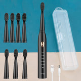 Ultrasonic Sonic Electric Toothbrush Rechargeable Tooth Brushes Washable Electronic Whitening Teeth Brush Adult Timer Brush