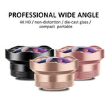2022.4K HD 0.45X Wide Angle and 15X Macro Mobile Phone Lens Optical Lens Multi-layer Coated Glass Video Live