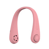 Summer Air Cooling Neck Fan Leafless Hanging Neck Fan Bladeless Ventilator USB Rechargeable Neckband Fans Air Cooler