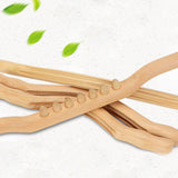 4Pcs Scraping Stick Beech Wood Back Shoulder Neck Waist Leg Massage Tools Fat Burner Meridian Brush Slim Cellulite Massager Rod