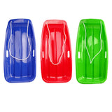 Snow Sled Sand Grass Skiing Outdoor Winter Games Tools Sledge Downhill Toboggan Sleigh Sliding Work Garden Sled for Kids Adults