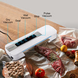 36 Month Warranty  Food Vacuum  Automatic Commercial Household Sealer Packaging Machine 10 Bags  Cutter Free