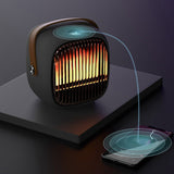 Portable Electric Air Heater Both Cold And Hot Mode LED Display Contact Control Electric Space Heater Warmer(EU Plug)