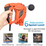 KLASVSA Massage Gun Deep Muscle Therapy Gun Exercising Muscle Pain Tissue Massager Slimming Relaxation Fitness body Massage Gun