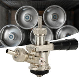 Beer Brewing Equipment Beer Keg Coupler D Type System with Safety Pressure Relief Valve for US Domestic