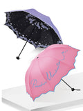 Quality Folding Umbrella For Women Brand Travel Anti-UV Windproof Rain Flower Modish Female Sun Girl Parasol Pocket Umbrellas
