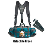 Outdoor Sports Waist Bag Waterproof Hiking Cycling Climbing Bicycle Pack Fanny Pack with Water Bottle Holder Mountainering Bag