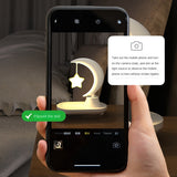 3 In 1 LED Bedside Romantic Bluetooth Speaker Colorful Night Light Phone Wireless Charging For Charger Stand Night Light