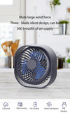 Small Ceiling Fan Portable Wall-Mounted Fan USB Desktop Fan Outdoor Students Mini Wireless Suspended Air Circulation