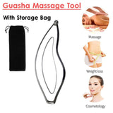 Stainless Steel Gua Sha Board Manual Muscles Massager Relaxation Soft Tissue Physical Therapy Reduce Body Pain Scraping Supplies
