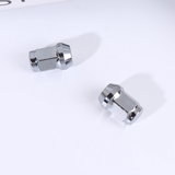 20 Pcs Wheel Nuts Rust Resistance Strong Durable Flanged Surface Steel Screw for Automobile Wheel