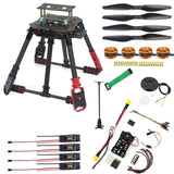 Feichao DIY 4-Axis RC Quadrotor PIX PX4 32 Bits Filght control 560mm Foldable Frame 1455 Props 700KV Motor 40A ESC AT9S Radio