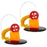 2pcs Portable Winter Ice Fishing Rod Tip-Up Flags Indicator Ice Fishing Tackle Gear