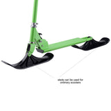 One Pair Winter Snow Scooter Ski Kids Ski Sled Board Accessories Two-wheeled Snow Sports Replacement Parts Quick Installation