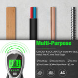 Stud Finder Wall Scanner 4-in-1 Wall Metal Detector For Metal Wires Detection LCD Display Wood Finder Cable Wires Depth Tracker