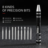 10 In 1 Multi-function Screwdriver Bit Set, Slotted Cross, Hexagon Socket, Disassemble Screw Sets, Household Repair Hand Tools