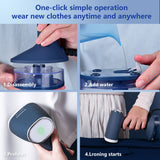 KONKA 1200W Handheld Garment Steamer 140ML Household Electric Garment Cleaner Steam Hanging Ironing  for Home Travel