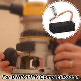 4PCS Carbon Brush Compatible for Dewalt DWP611 Porter Cable 450 Router, Replacement for DWP611PK, A27343 (6X9X19.5 mm)