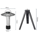 Outdoor USB Rechargeable Flashlight Waterproof Camping Tent Light Magnetic Work Light with Tripod for Camping Emergency