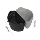 2pcs Slow Cooker Divider Liner Crockpot Leakproof Reusable Silicone Crockpot Divider Fit 8/6 Qt Dishwasher Safe Cooking