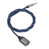 Headset Adapter 3.5mm Aux Stereo Audio 1 Male to 2 Female Audio Microphone Plugs Headset Splitter for Computer Headset Accessory