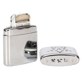 1/2pcs Outdoor Portable Metal Hand Warmer with Pouch for Fishing Camping Hiking Warm Winter Mini Pocket Gasoline Hand Warmer