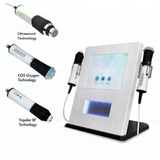 3 in 1 Super Ultrasound Exfoliation Infusion Oxygen Beauty Machine Co2 bubble for Skin rejuvenation lightening hydro Facial lift